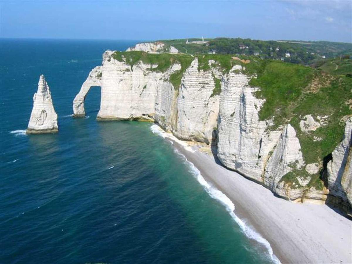 L'Horizon Vue Mer Et Falaises Fécamp Exterior photo